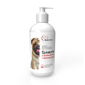 OVER ZOO Shampoo met ketoconazol chloorhexidine 250ml