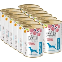 Dolina Noteci 4Vets Honden Huid Support 12x400g