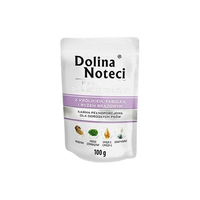 Dolina Noteci Premium voor kleine honden met konijn, bonen en rijst 12x100g