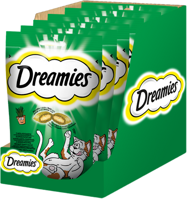 DREAMIES 180g traktatie met kattenkruid 