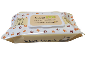 SalviettZOO XL - honden- en kattenverzorgingsdoekjes 40st (vanillegeur)