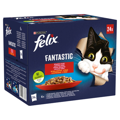 Felix Fantastic Countryside Flavours in Jelly 24x85g