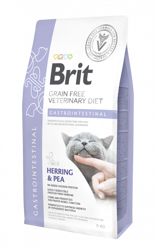 Brit Grain Free Veterinary Diet Katten Maag Darm Haring Met Erwten 5kg