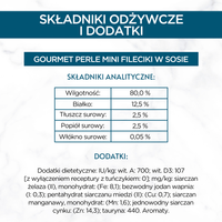 Purina Gourmet Perle Mini Filets in saus Kattenvoer 60x85g