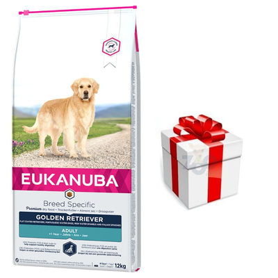 Eukanuba Adult Golden Retriever 12kg + GRATIS een verrassing voor je hond!
