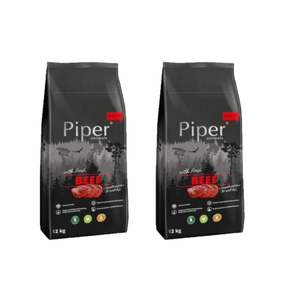Dolina Noteci Piper Dieren Adult met Rundvlees 2x12kg