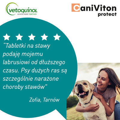 VETOQUINOL Caniviton Protect Hondenvoedingssupplement 30 tabletten
