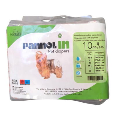 PannolIN Vrouwenluiers maat S 10st/verpakking.