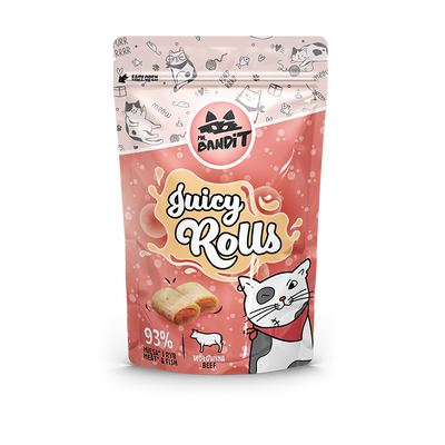 Mr Bandit sappige broodjes met rundvlees 40g