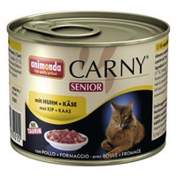 Animonda Cat Carny Senior Rundvlees + Kip met Kaas 200g