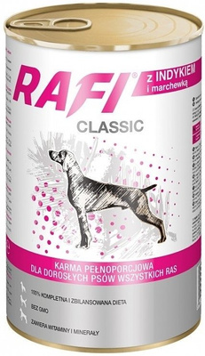 Dolina Noteci Rafi Classic met kalkoen en wortelen 12x1240g